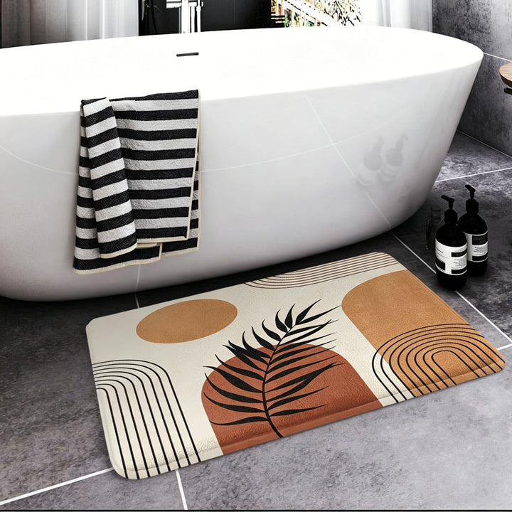 Nautical-Themed Decorative Bath Mat