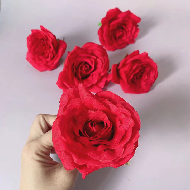 Realistic Silk Rose Bouquet