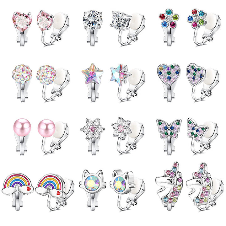 Charming Clip-On Earrings Set Stornfield