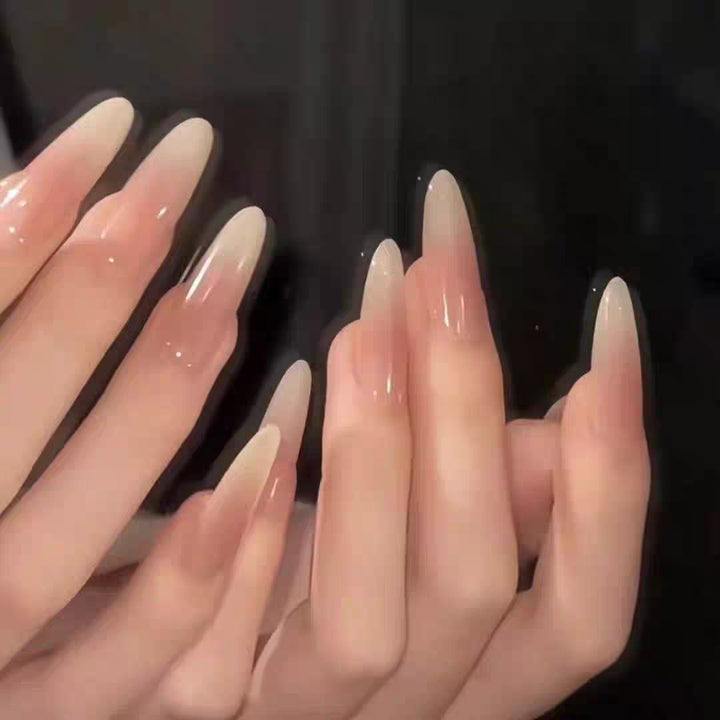 Decorative Stiletto Press-On Nails Stornfield