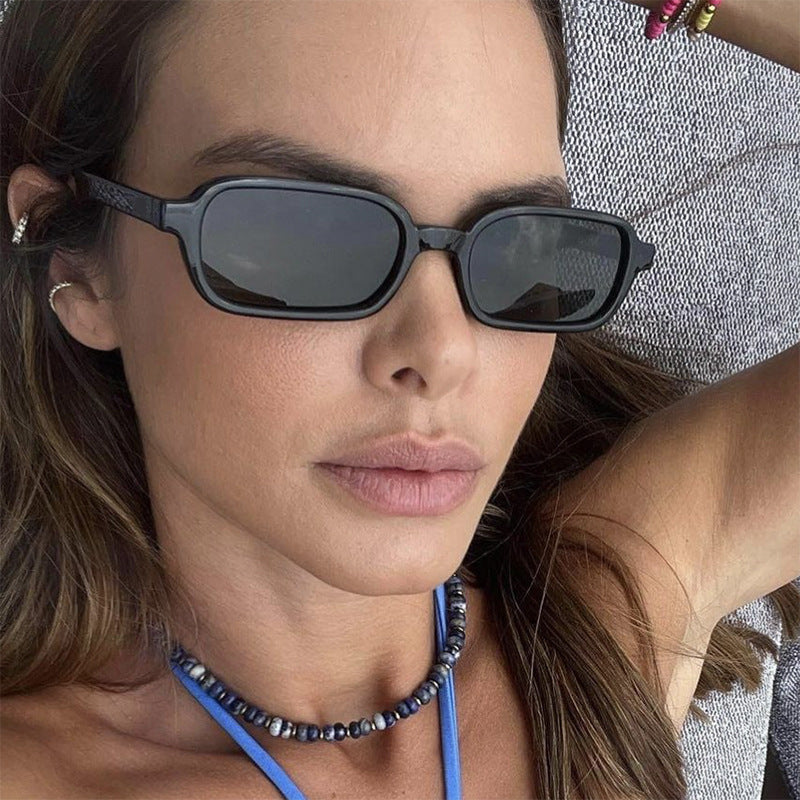 Ladies square sunglasses with unique, extravagant design and UV protection Stornfield