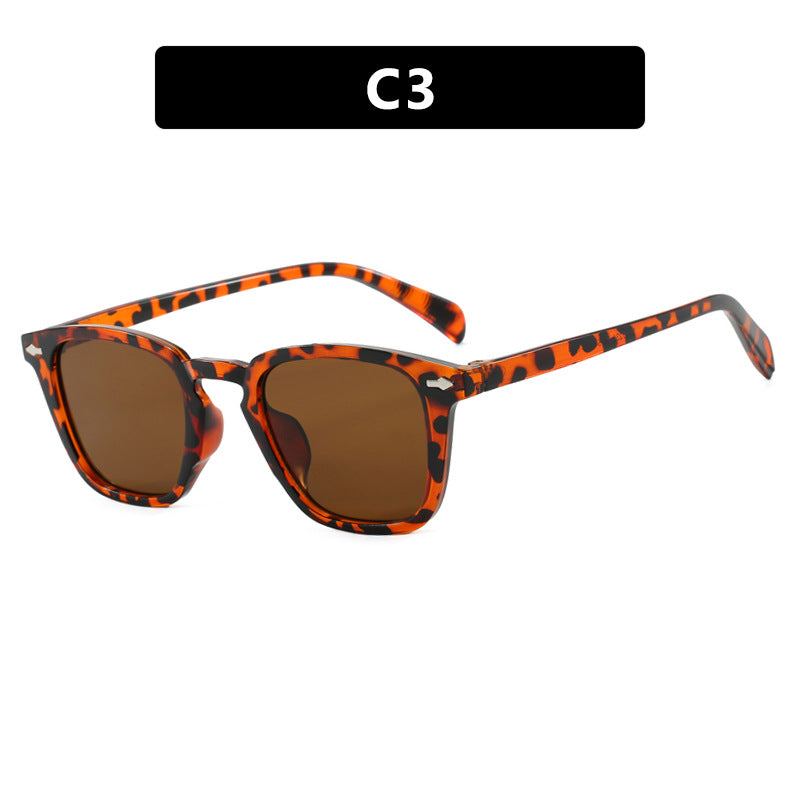 Women’s modern square sunglasses with mirrored UV protection Stornfield