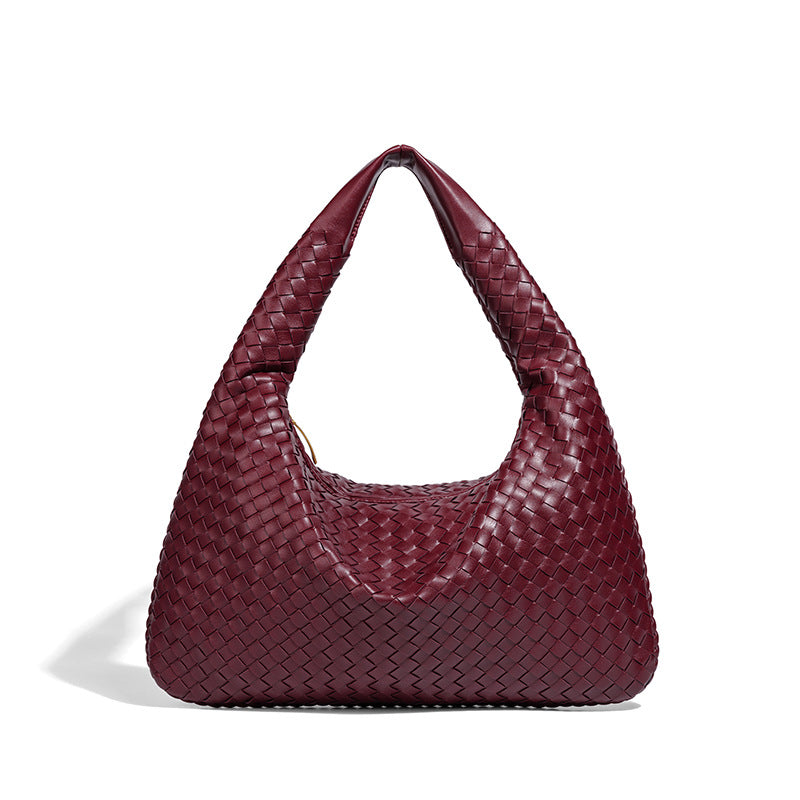 Woven Leather Hobo Bag Stornfield