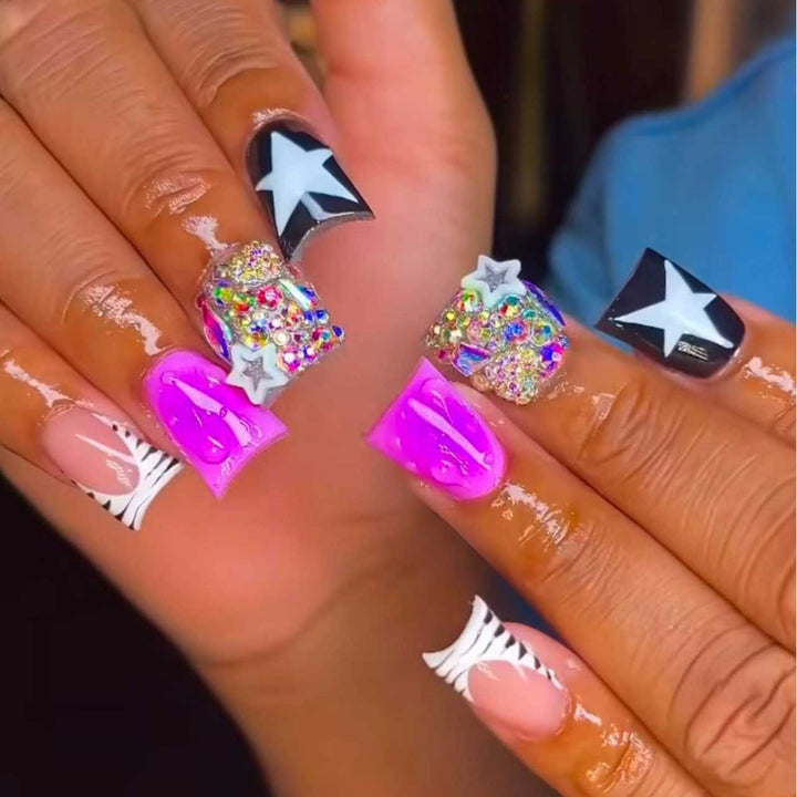 Creative Artful Press-On Nail Set Stornfield