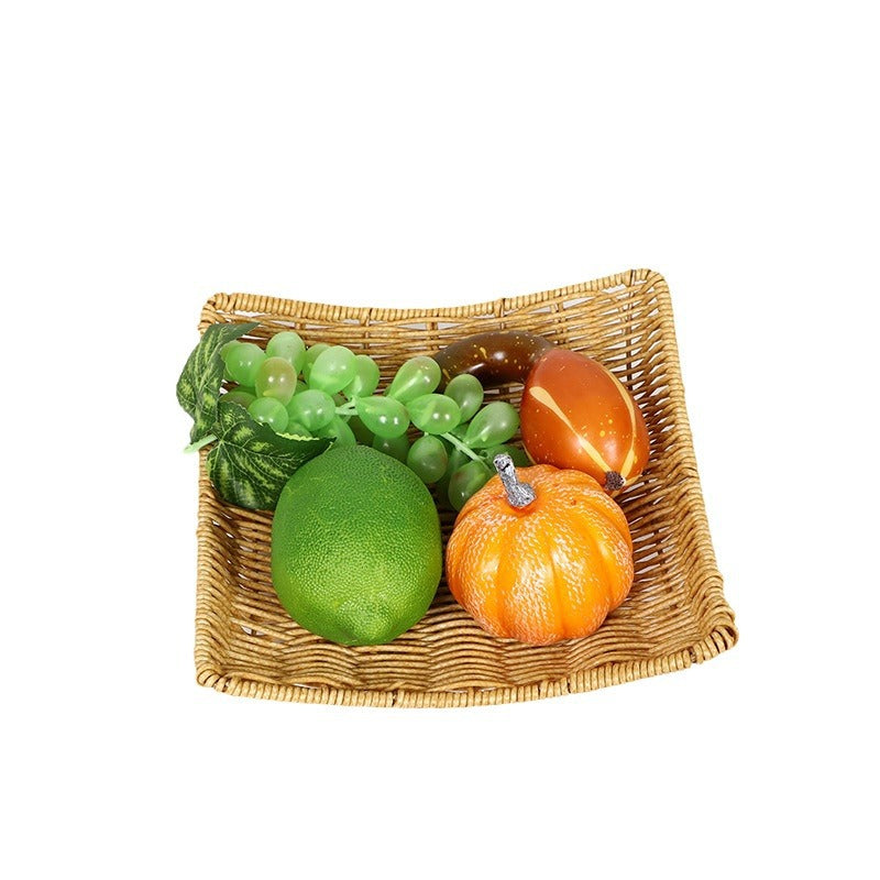 Handcrafted Natural Woven Tray Stornfield