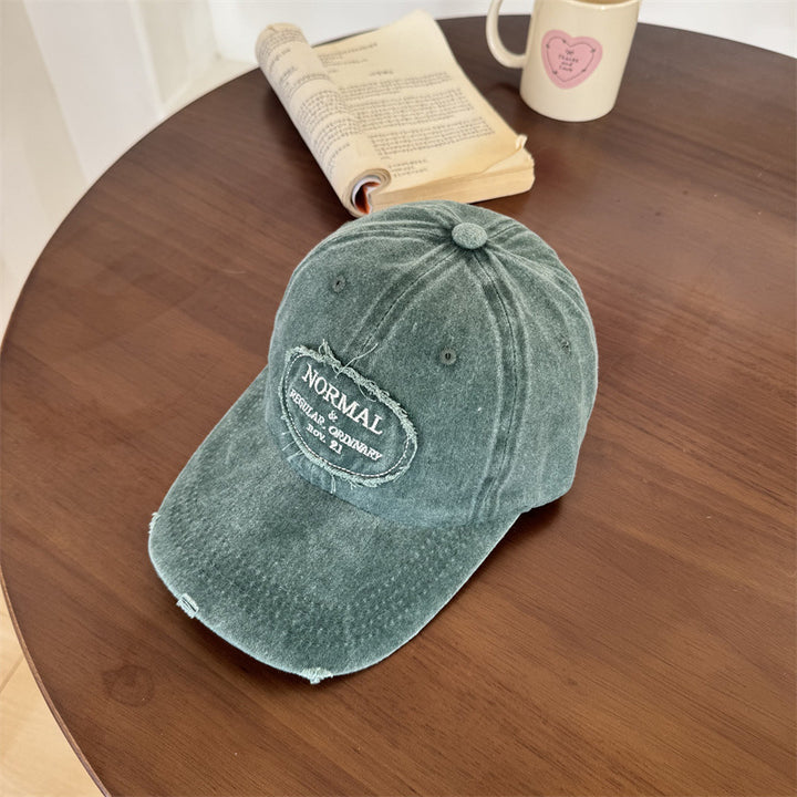 Men's Casual Distressed Cotton Baseball Cap Stornfield
