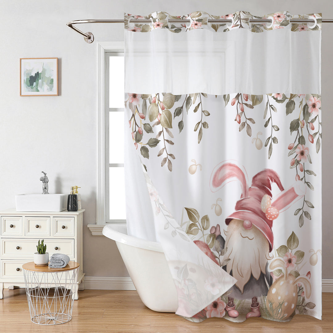 Botanical Floral Art Shower Curtain Stornfield