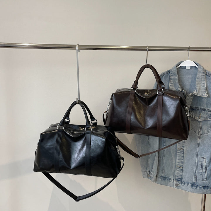 Elegant Travel Bag Made of High-Quality Artificial Leather Stornfield
