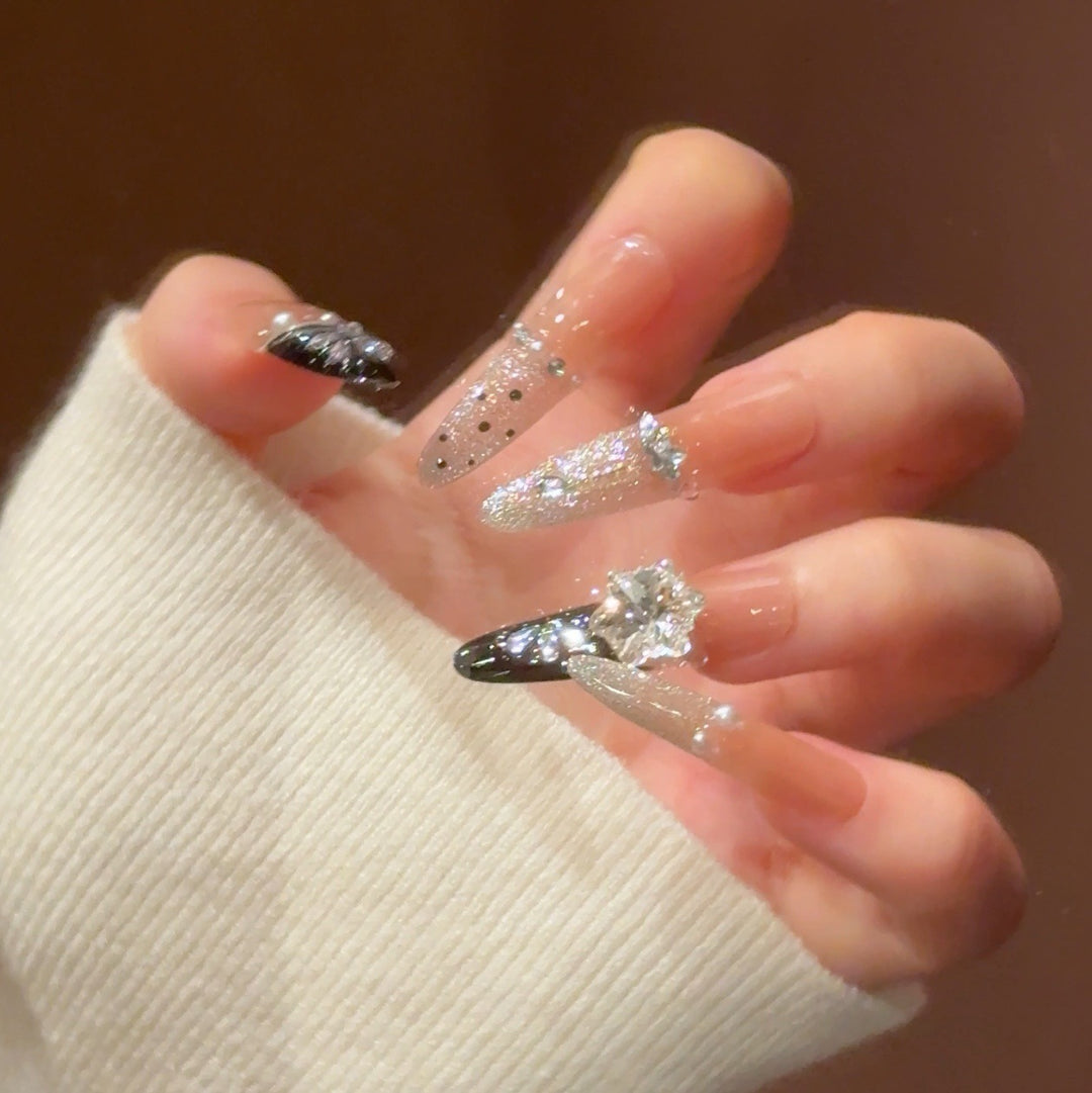 Stylish Stiletto Press-On Nail Extensions Stornfield