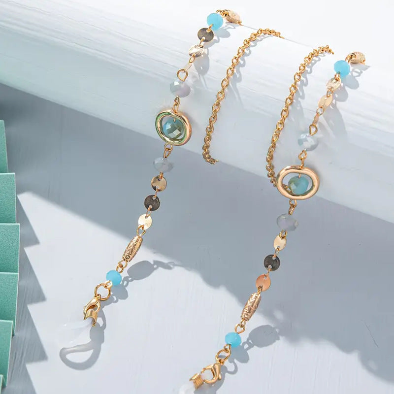 Artisan Gemstone Eyewear Chain Stornfield