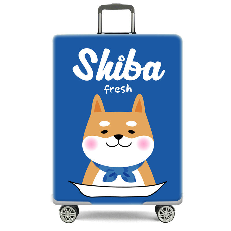 Women's hard-shell suitcase in creative Shiba motif Stornfield