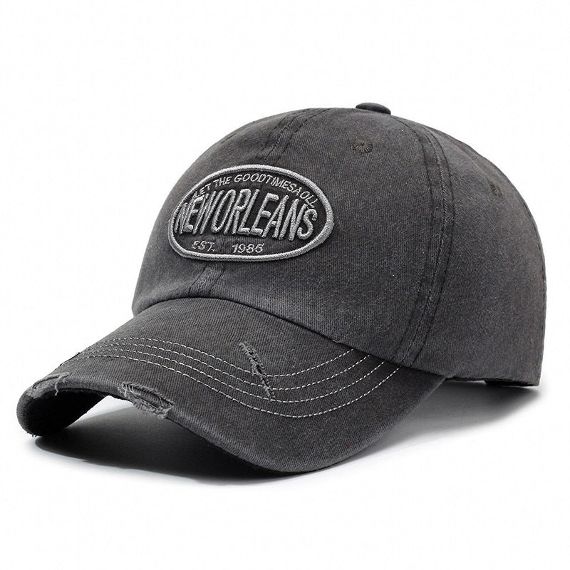 Women's Distressed Cotton Baseball Cap Stornfield 1784083760