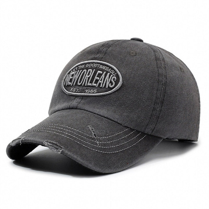 Women's Distressed Cotton Baseball Cap Stornfield 1784083760