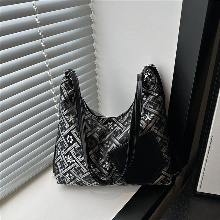 Stylish Geometric Pattern Shoulder Bag Stornfield