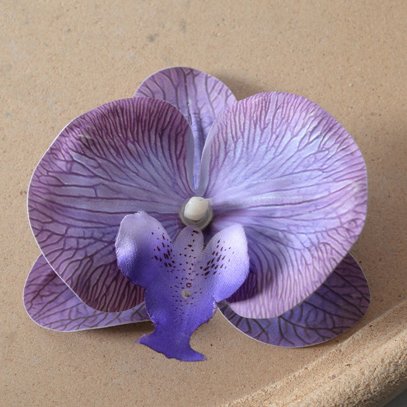 Elegant Fabric Orchid Hair Clip
