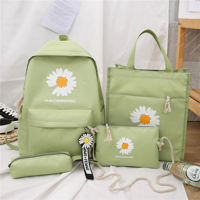 Floral Print Backpack Set Stornfield
