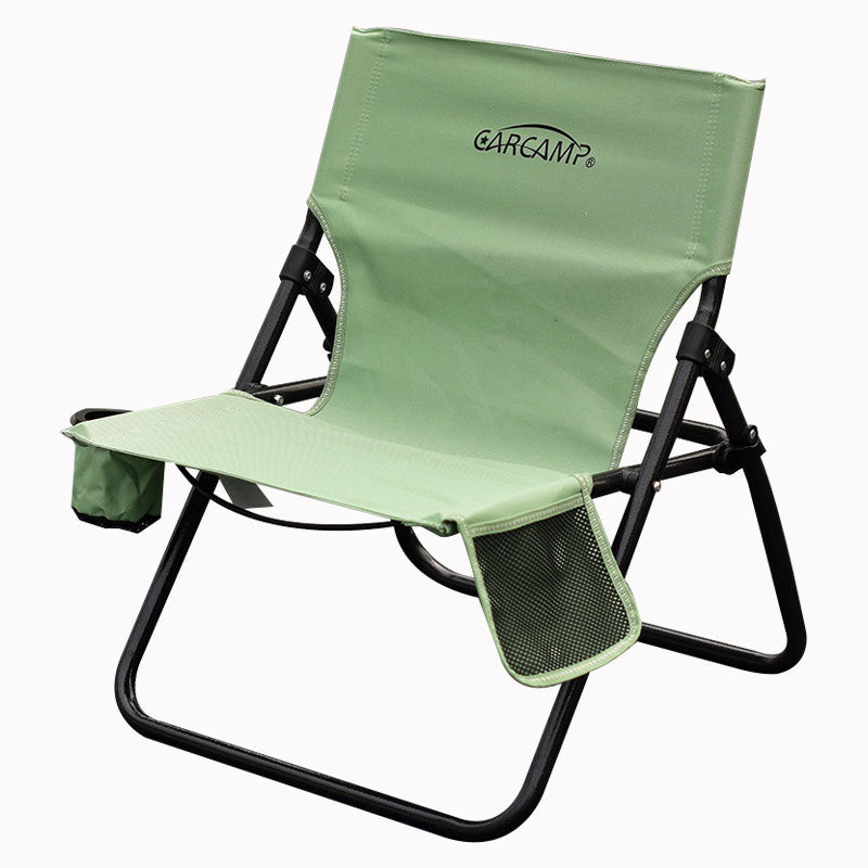 Women Comfortable Folding Chair with Cup Holder Stornfiled