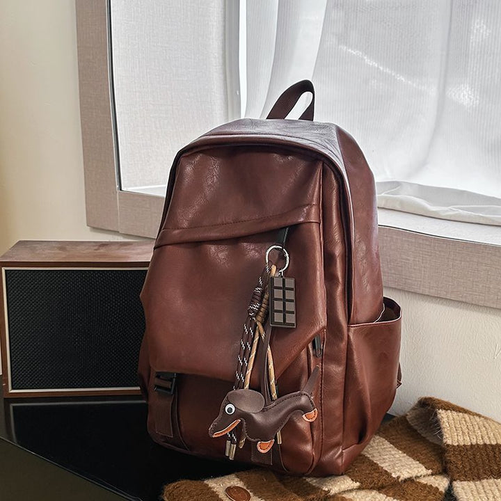 Minimalist Leather Backpack Stornfield