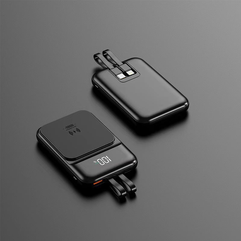 Multifunctional Wireless Power Bank with Integrated Stand Stornfield