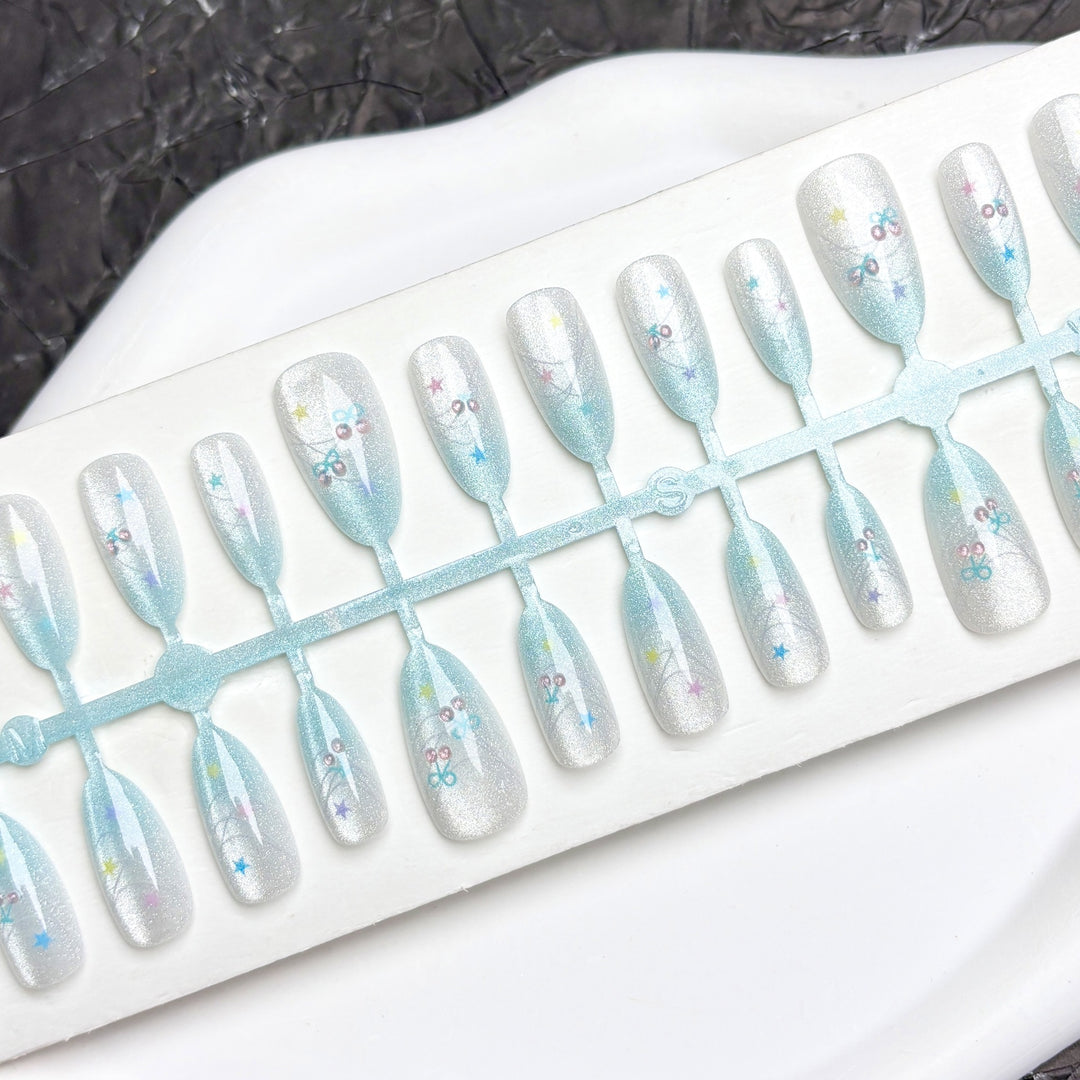 Elegant Ombre Art Press-On Nails