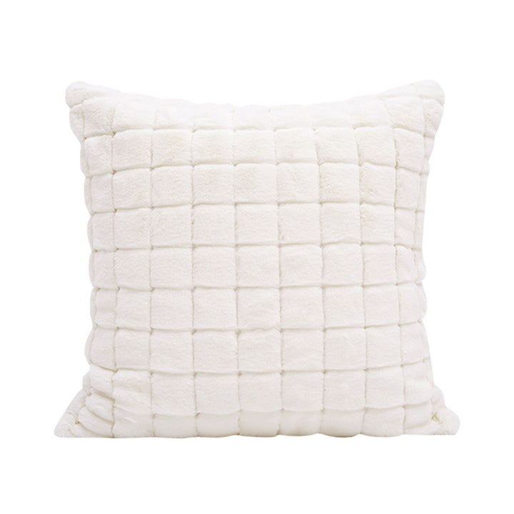 Cozy textured pillow