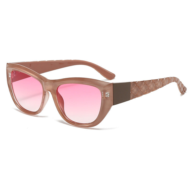 Ladies Cat-Eye Sunglasses with elegant, transparent frame Stornfield