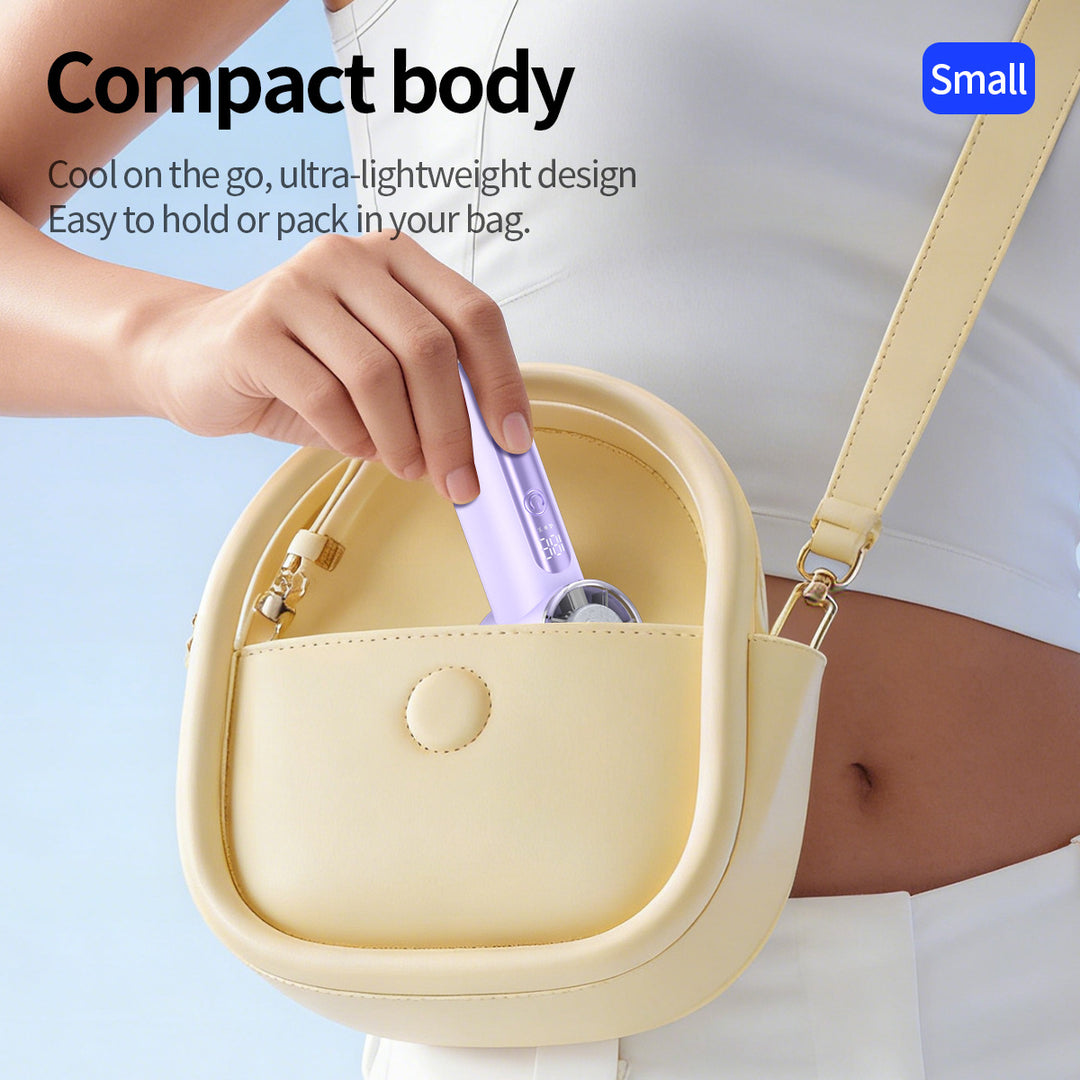 Unisex Portable Ice-Cooling Handheld Fan Stornfield