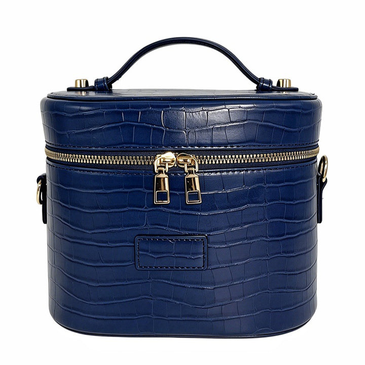 Cosmetic bag in elegant crocodile look by Stornfield