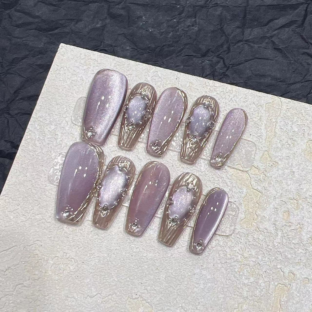Artistic Press-On Nail Designs Stornfield