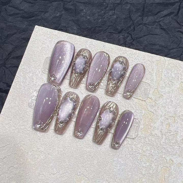 Artistic Press-On Nail Designs Stornfield