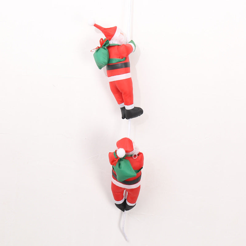 Playful Santa Claus Decoration Figure Stornfield