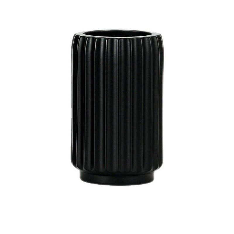 Elegant Fluted Decorative Floor Vase Stornfeild