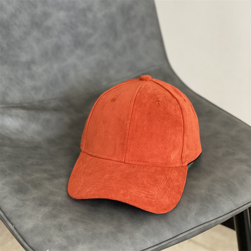 Men's Suede Texture Classic Cap Stornfield