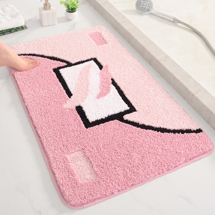 Abstract Pattern Bath Rug
