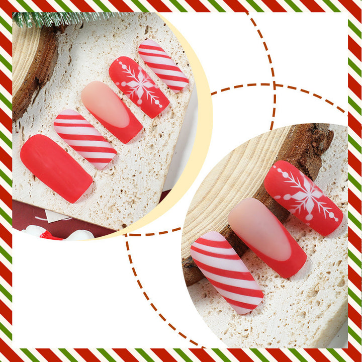 Festive Artificial Nail Set Stornfield