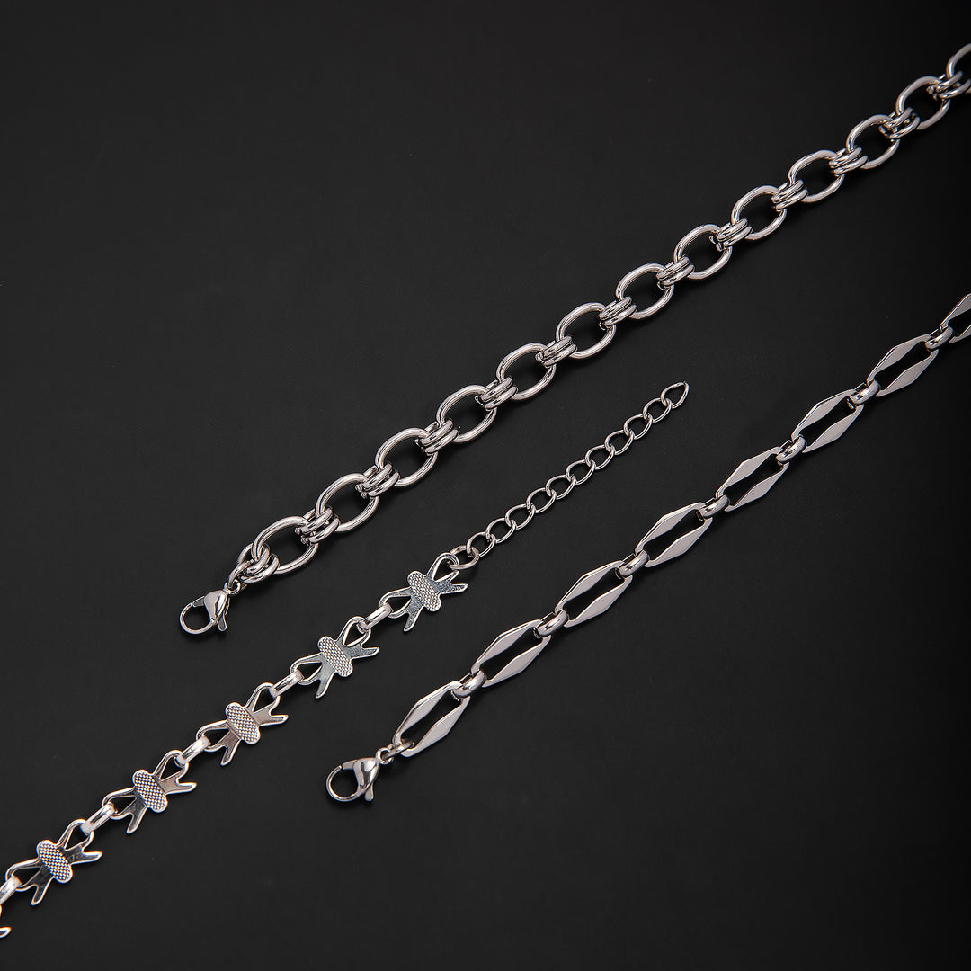 Elegant Geometric Link Bracelet Stornfield