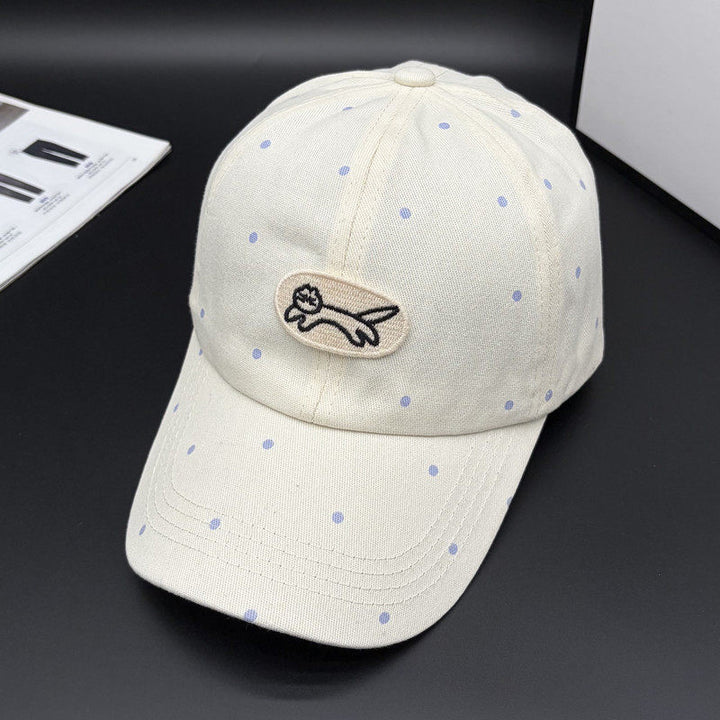 Women's Polka Dot Embroidered Baseball Cap Stornfield