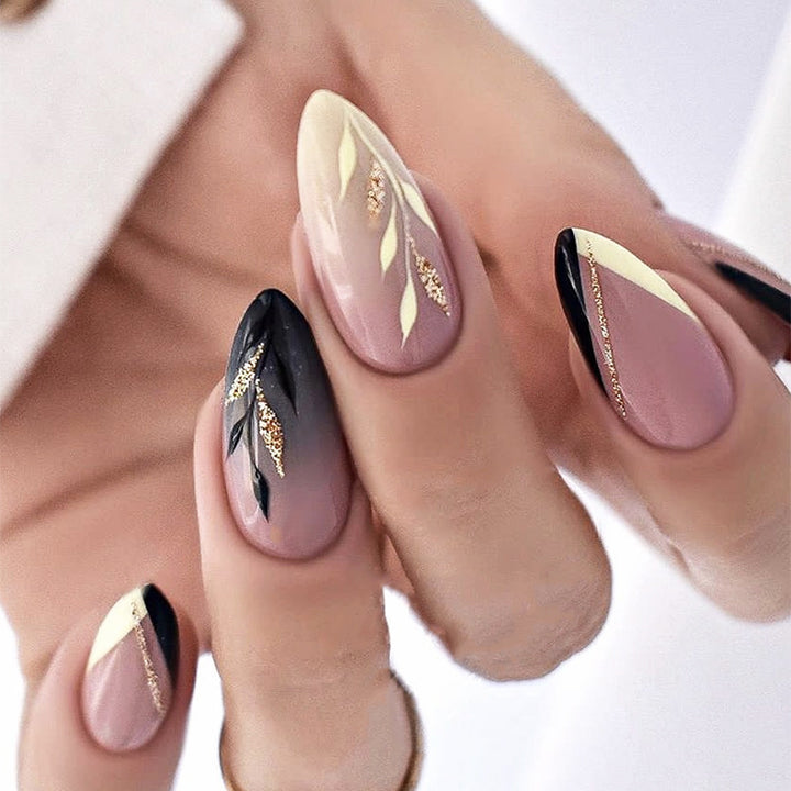 Elegant Stiletto Press-On Nail Tips Set Stornfield