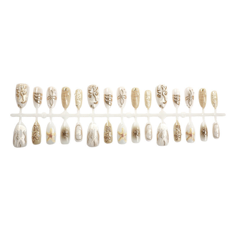 Artistic Stylish Press-On Nail Art Set