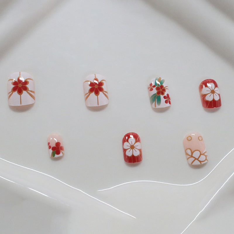 Floral Patterned Nail Art Stornfield