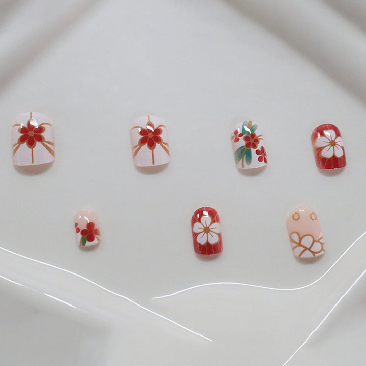 Floral Patterned Nail Art Stornfield