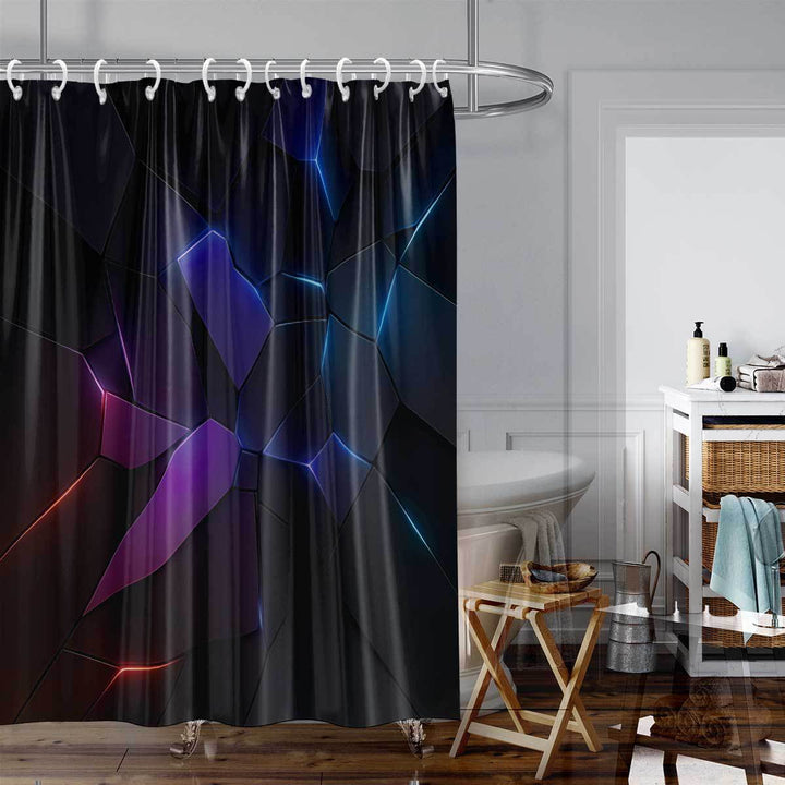 Coastal-Inspired Artistic Shower Curtain Stornfield