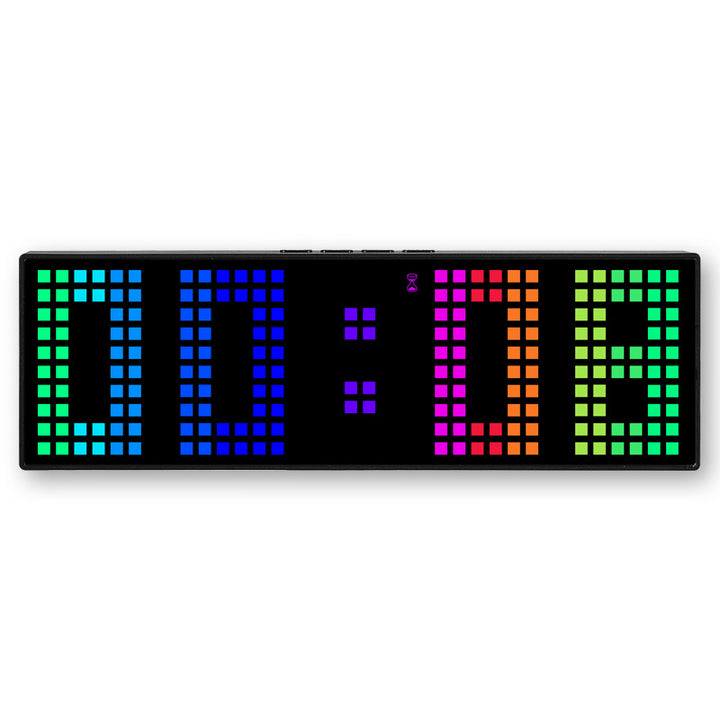 Digital LED alarm clock with color change Stornfield