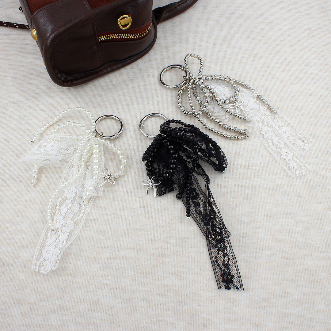 Lace and Bead Keychain Stornfield