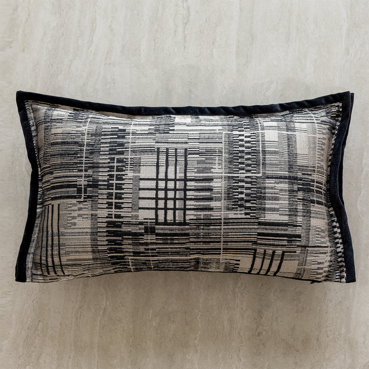 Decorative artificial leather pillow