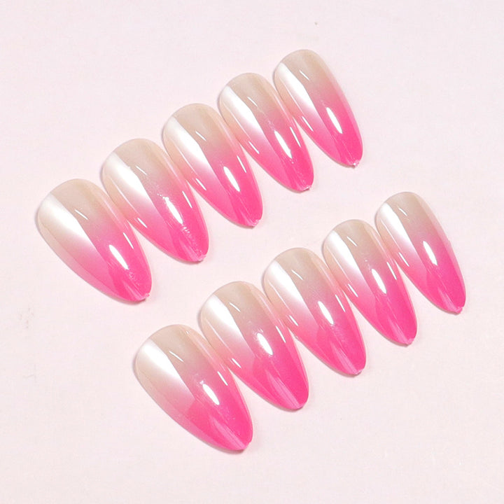 Elegant Ombre Stiletto Press-On Nails Stornfield
