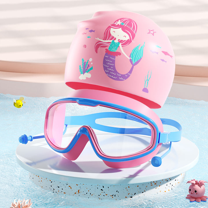 Kids Fun Tiger-Themed Swim Set Stornfield