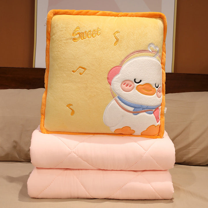 Plush pillow with cute husky design Stornfield
