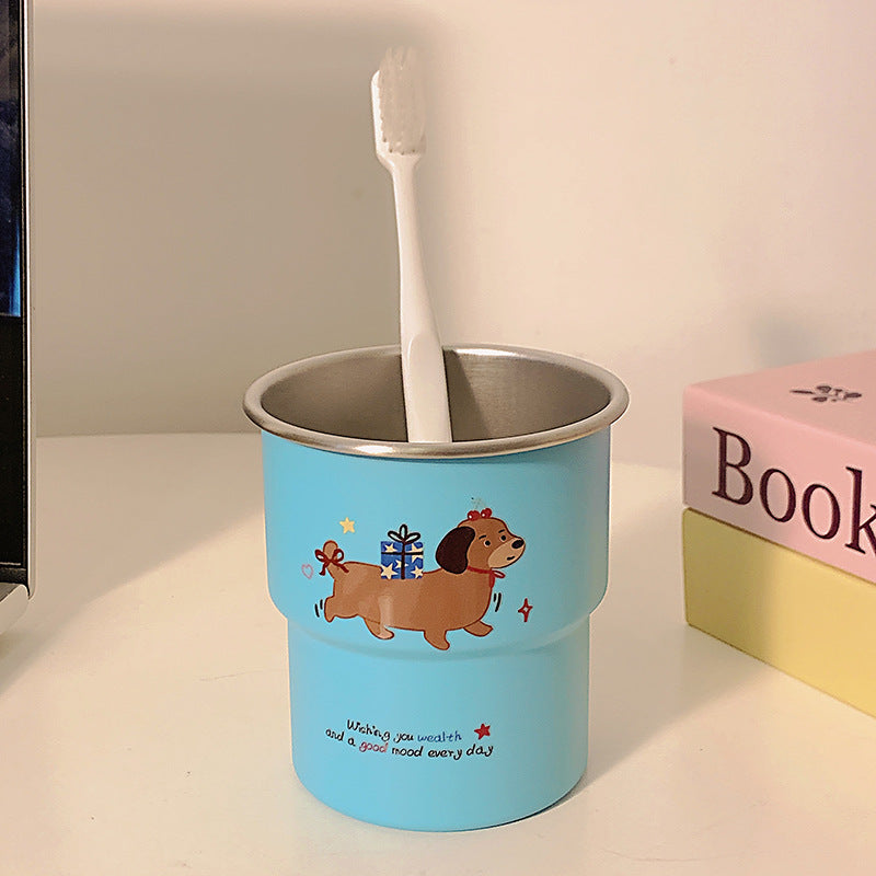 Toothbrush holder with cheerful dog design Stornfield