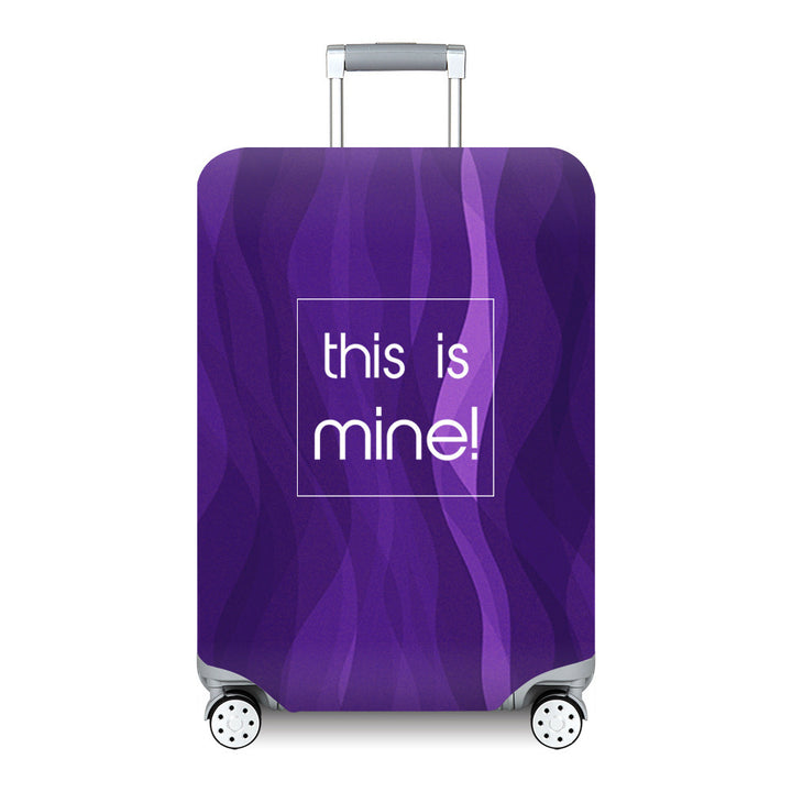 Women's Hard Shell Travel Suitcase with Custom Statement Design Stornfield